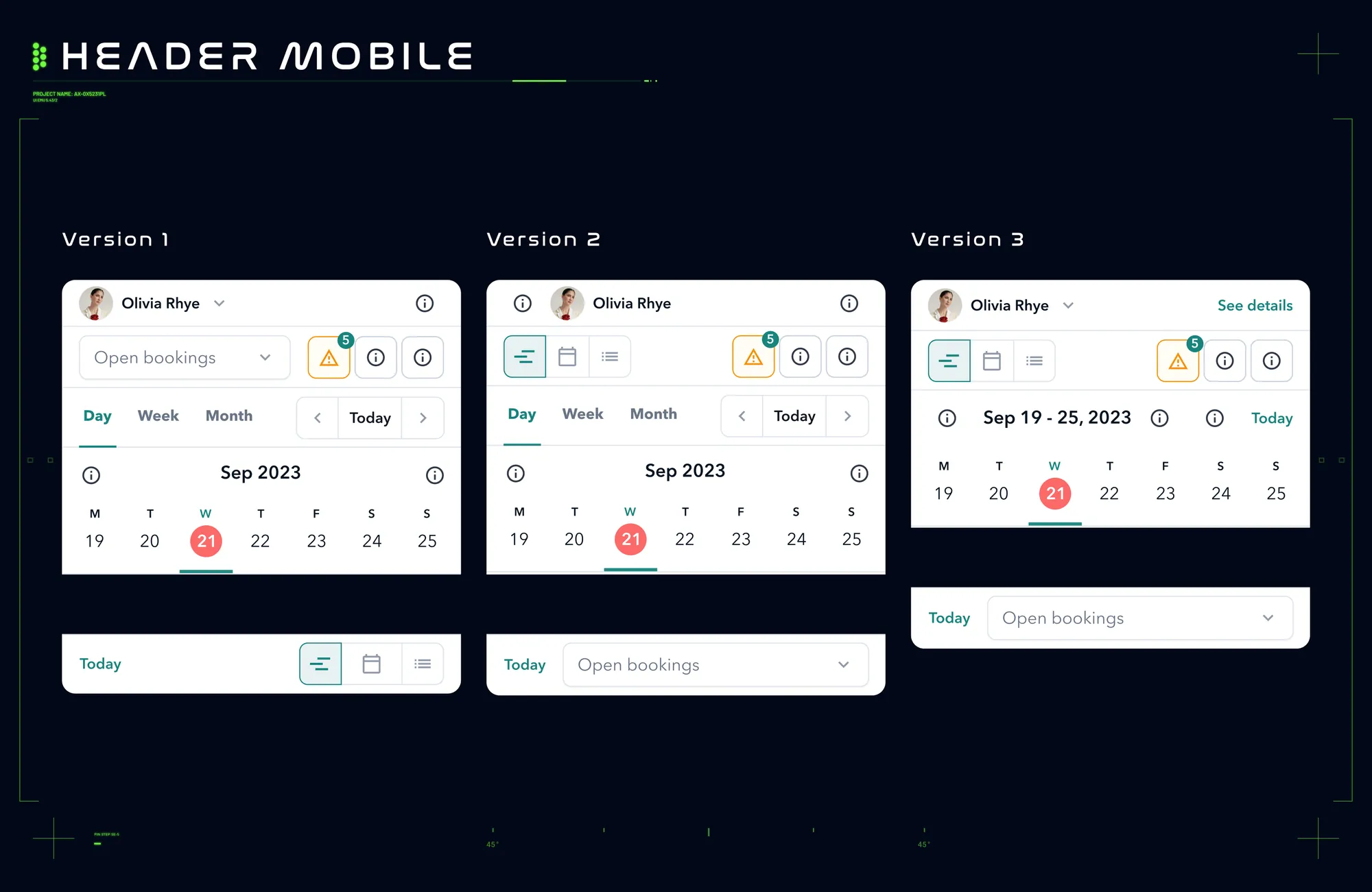 Ideation board 2 — alternative flow for assigning operatives