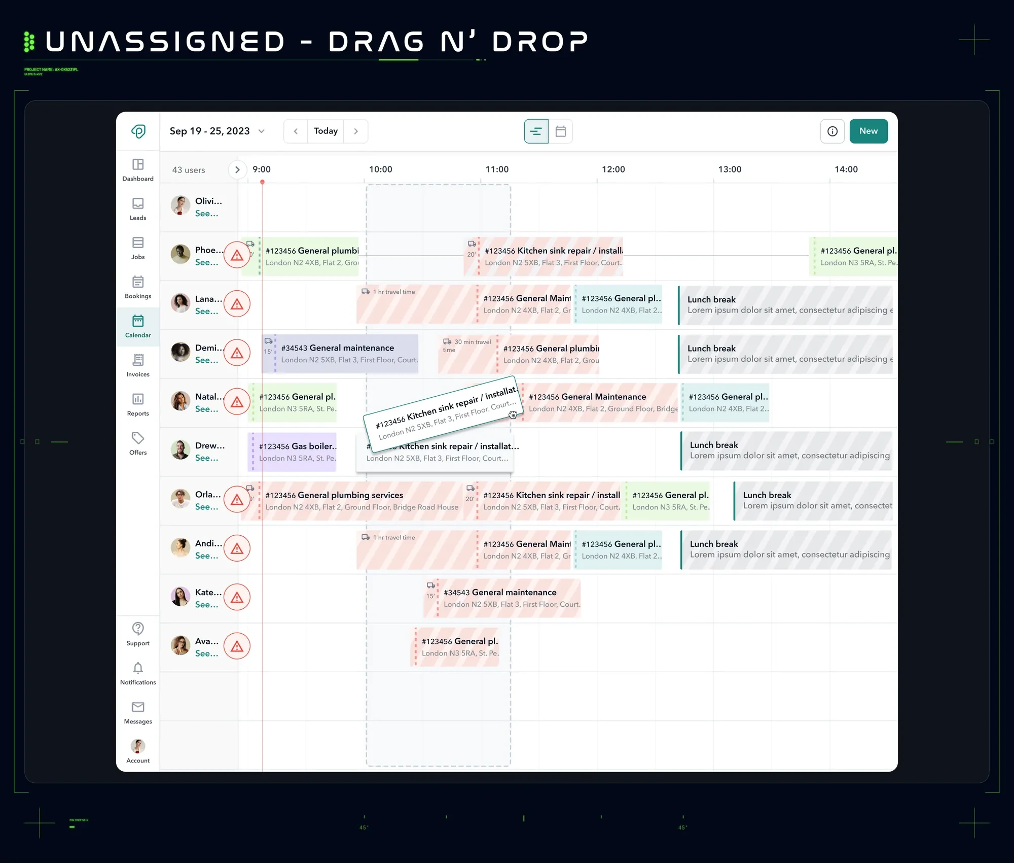Ideation board 5 — refined concept chosen for build