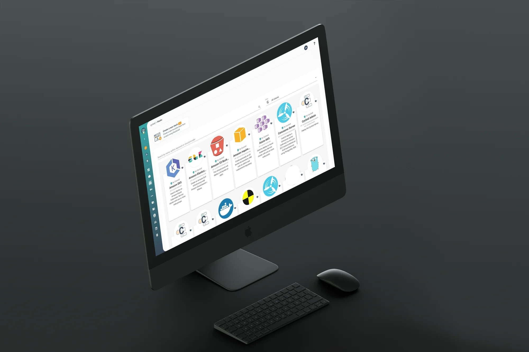 Cycloid — DevOps platform on an iMac Pro