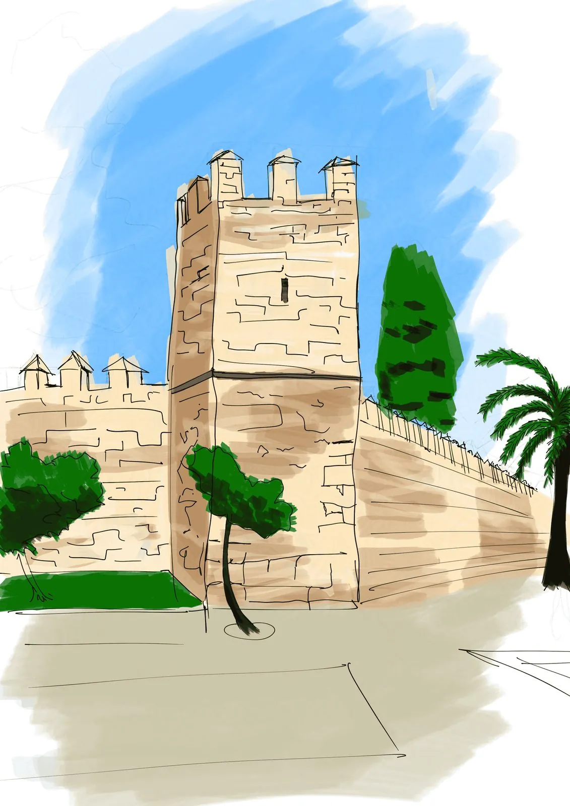 Castle, Puerto de Santa María