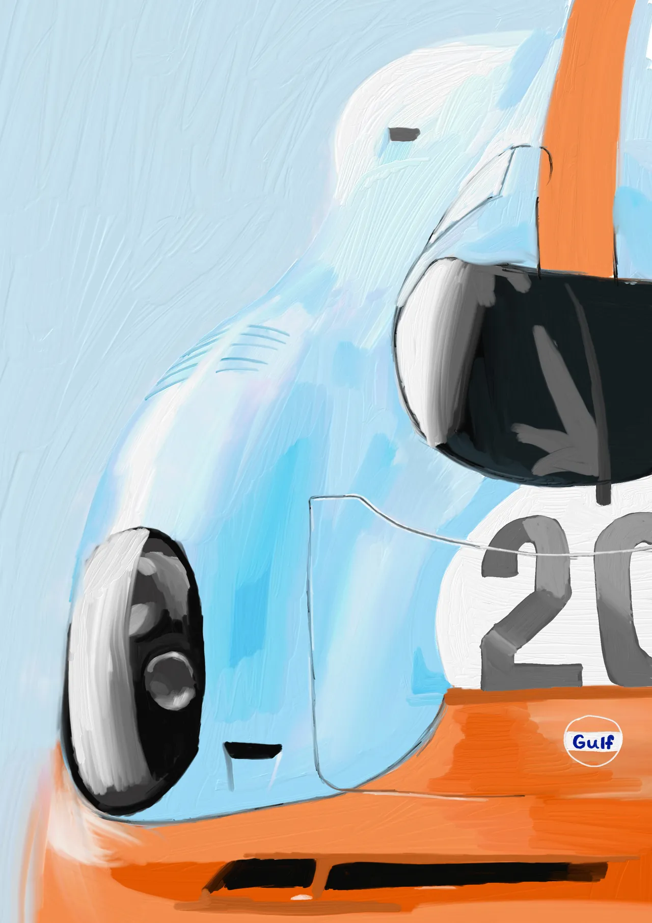 Porsche 917 artwork
