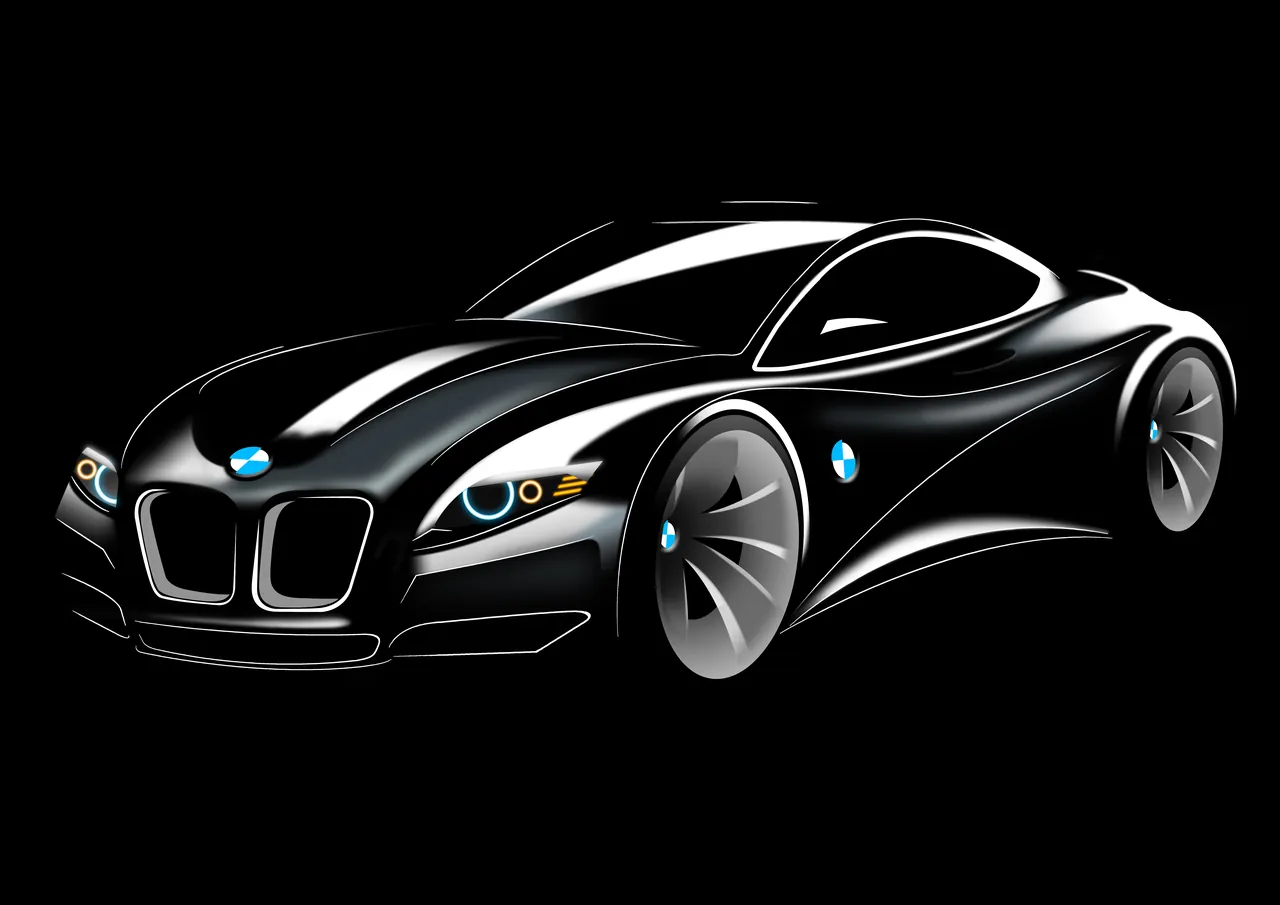 Bmw Z4 Concept 2010 Perspective Drawin