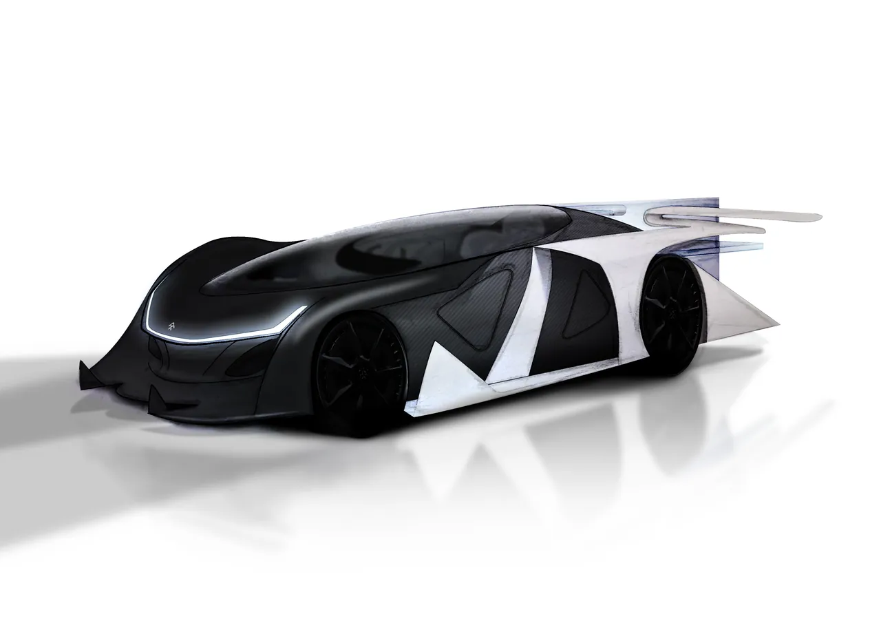 Faraday Future concept sketches