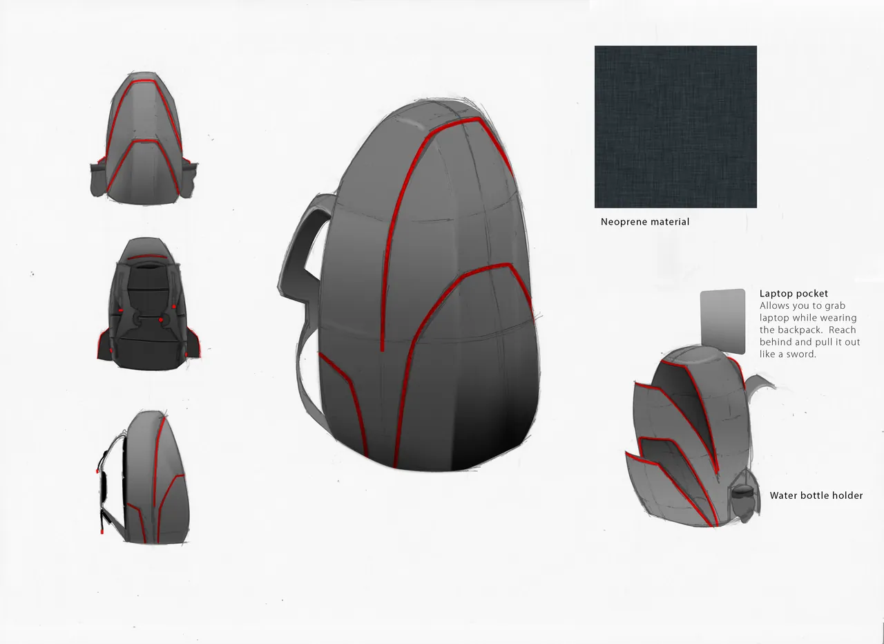 Fontaine Design backpack